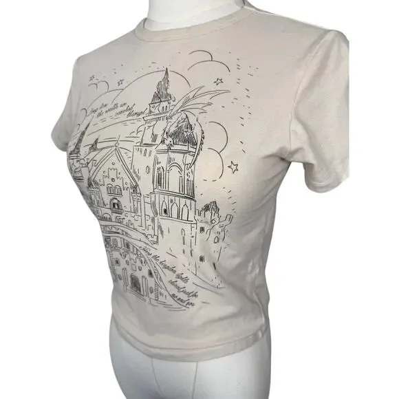 Taylor Swift Speak Now Taylor’s Version Castle Graphic Tee Shirt Size Small Blouses
